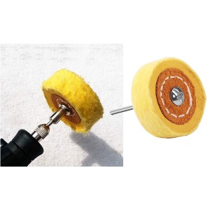 DIY Crafts ქსოვილის გასაპრიალებელი ბორბალი ბამბის ბორბალი