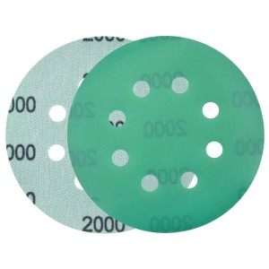 Green film Abrasive sandpaper disc