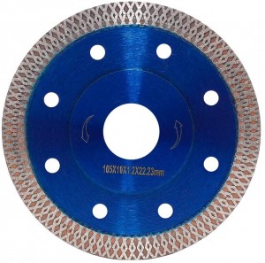 PEXCRAFT Висококачествено студено горещо пресовано 4,5″ дисково колело за рязане на порцеланови плочки Гранит Мрамор Керамика