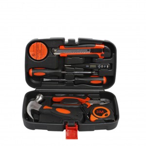 Tools box set Household 8PCS Tool Home Repair Kits Grosir Hardware