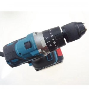 SC-HDZ007 21V Brushless Impact Drill 3 လုပ်ဆောင်ချက် အားပြန်သွင်းနိုင်သော လျှပ်စစ် ဝက်အူလှည့် Drill 13mm Cordless Drill
