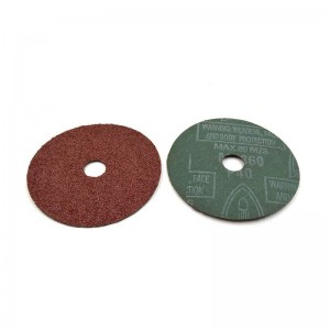abrasive fiber discs