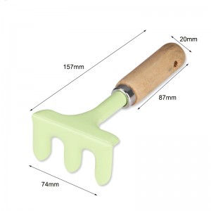 Мини комплект детски инструменти за градинарство от 3 бр. с дървена дръжка