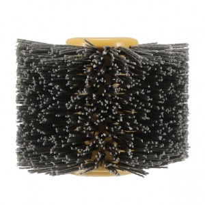 80-240 Grit polimento roda de fio de nylon para polimento acetinado roda puxar escova de moagem