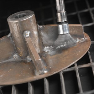 Sikat Kawat Baja Twisted 75mm 25mm Sikat Kawat Stainless Steel pikeun Ngabersihan Karat Ngahapus