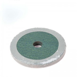 Disco de fibra de circonio de resina de nitidez azul de 4 polgadas