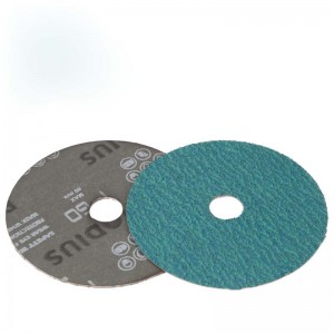 4 colių mėlyno aštrumo dervos cirkonio pluošto diskas