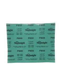 Sanding Paper L312T Polyester Film Sandpaper Dry