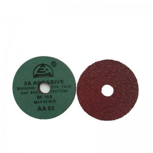 I-Aluminium oxide Resin Ngaphezulu Kokugaya I-Fiber Disc
