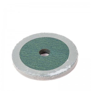 Resina de óxido de aluminio sobre disco de fibra de moenda