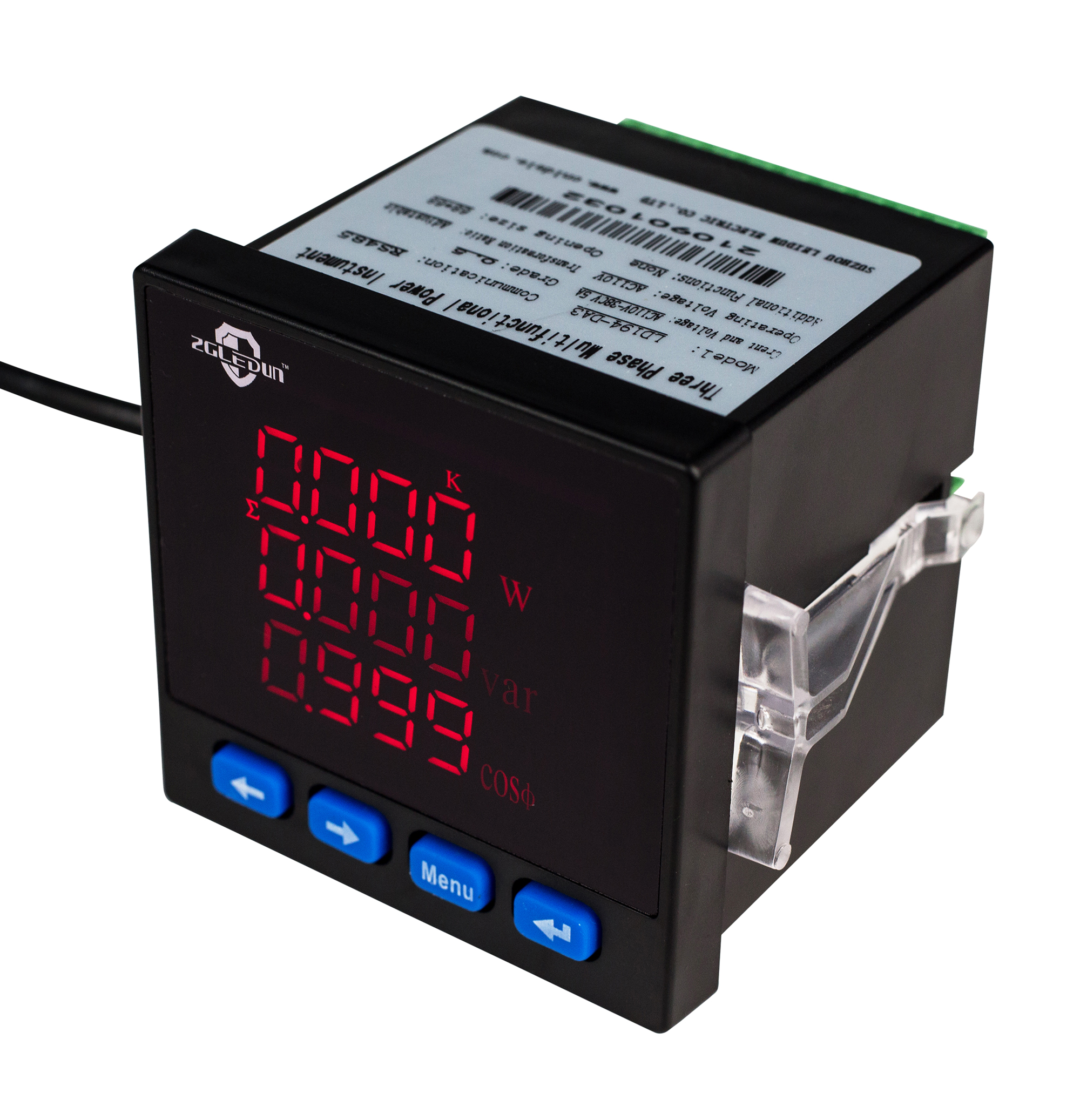 Intelligent Multi-function Power meter, Smart Electric Energy Meter ZGLEDUN Series LD19 Featured Image