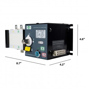 Level PC Isolation ATSE Changeover Switch Automatic Transfer Switching Equipment, 3-Phase, 4-Phase, 20A-3200A