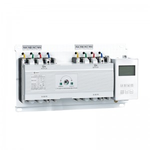 ZGLEDUN Level CB Intelligent Dual Power Automatic Transfer Switch, 3P, 4P, Smart ATSE Changeover Switch