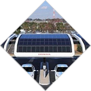 Énergie solaire pour port de voiture