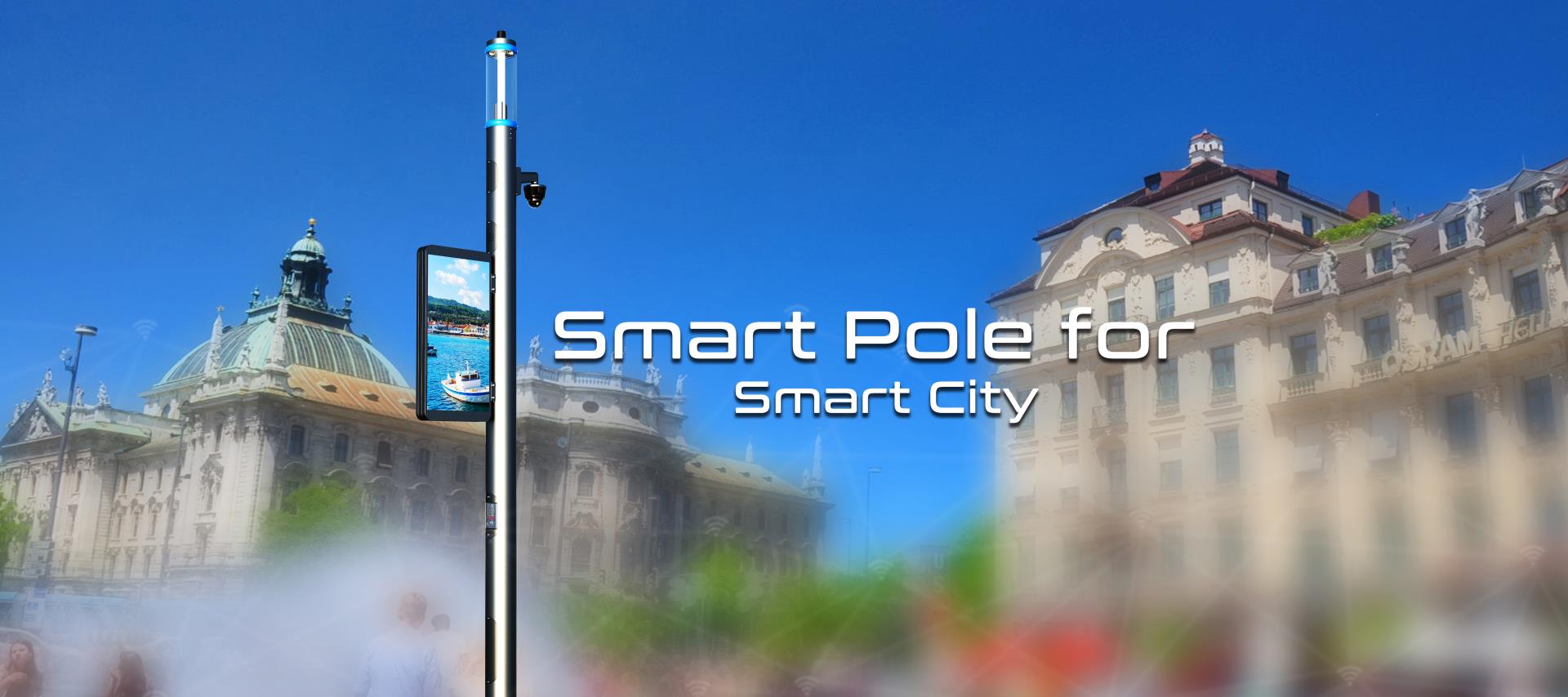 Smart Pole għal Smart City
