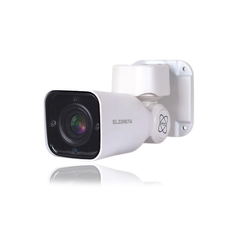 5-мегапиксельная цилиндрическая IP-камера PTZ Mini 4X 2,8–12 мм с панорамным и наклонным зумом H.265 POE EB-PB5WP28-4X