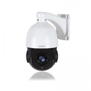 CCTV PTZ 4,5-Zoll-Dome-Kamera mit mittlerer Geschwindigkeit H.265 POE OSD 1920 * 1080 2592 * 1944 HD IP IR EB-PDM5WP13-36X