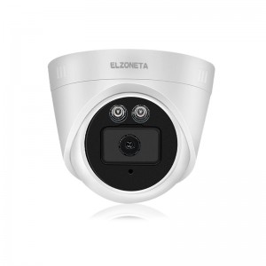 Câmera de domo de alerta regional de 4 MP Starlight Alarme de luz PIR Detecção humana EY-D4WP31-LA