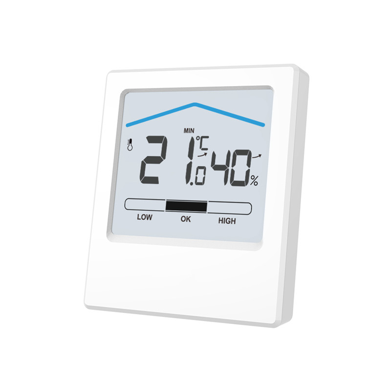 Indoor Temperature And Moisture Meter With Multi Indicators