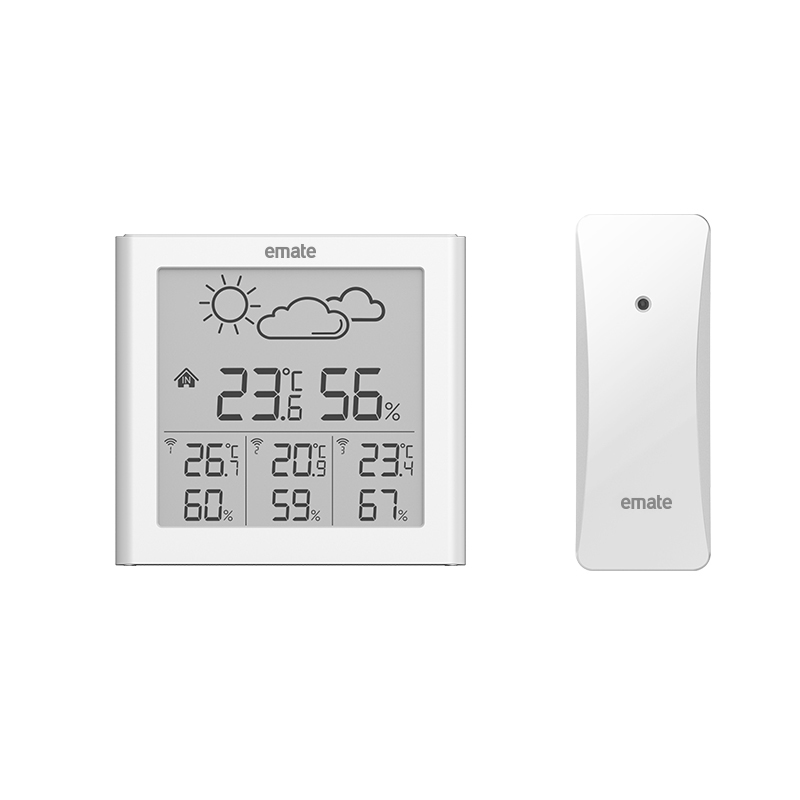 Emate Wireless Multi-Zone Personal Weather Station Featured Image