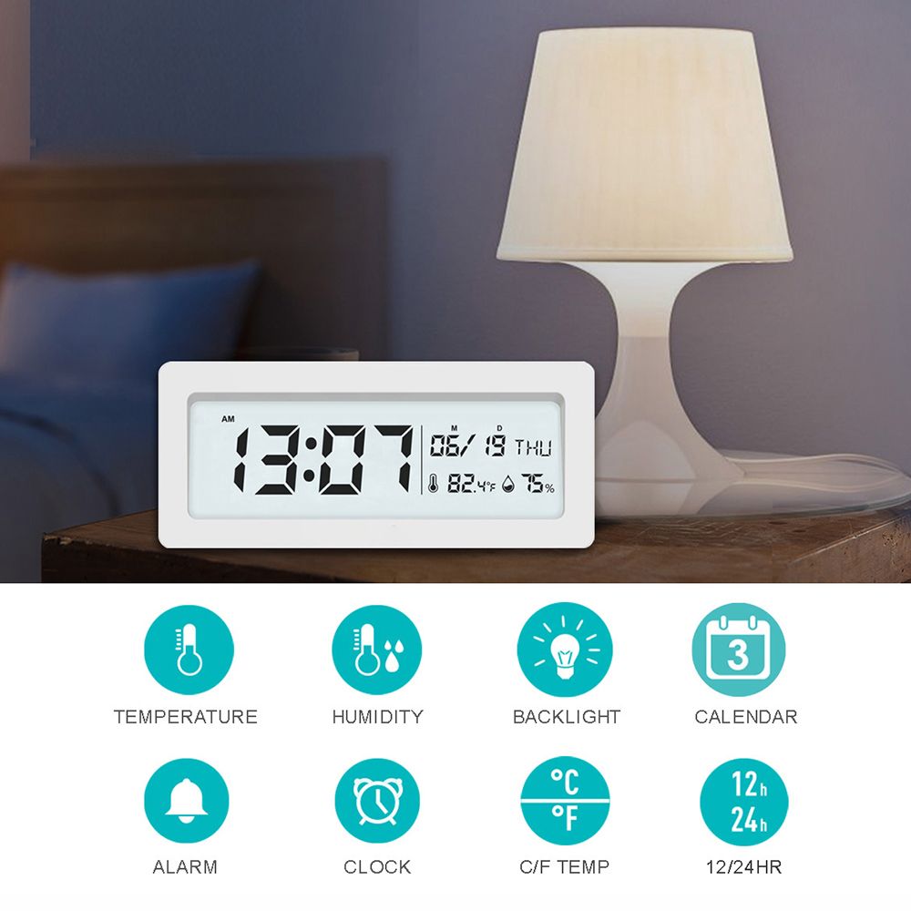 Digital Large Display Alarm Clock