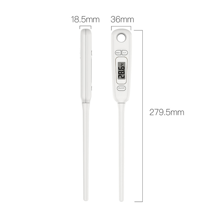 Instant-Read Kitchen Digital Thermometer In Protective Case And Long Probe