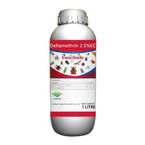Good Quality Diafenthiuron 500 Sc - Hot sale pesticides Deltamethrin 2.5%EC  5%EC 2.5%WP 5%WP – Enge Biotech
