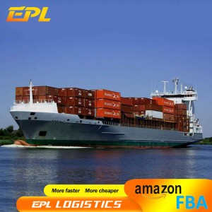 Cina ka Inggris / AS / Éropa pengiriman barang laut DDP