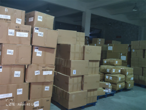 149 kartonger 15,42 cbm 2570 kg Kina till DTM2 Sea+Truck