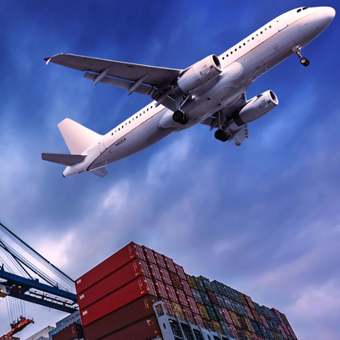 Entregue los productos desde China al almacén FTW1 en los Estados Unidos por transporte aéreo + expreso