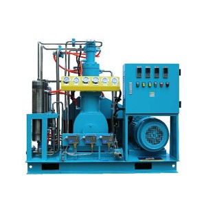 I-250bar Oil Free High Pressure Nitrogen Gas Compressor kanye ne-Booster