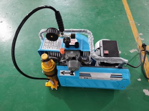 Compresseur d'air respiratoire portatif de plongée sous-marine à essence HBBC-100 225bar 3000psi 3.5cfm