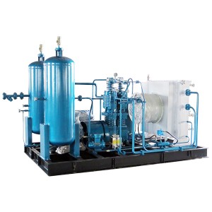 Compresor de pistón LNG-BOG para estación de gas natural