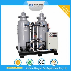 Hyo-50 Malaking Daloy 50m3/Oras 93% Medikal na O2 Plant Psa Oxygen Generator PLC Control
