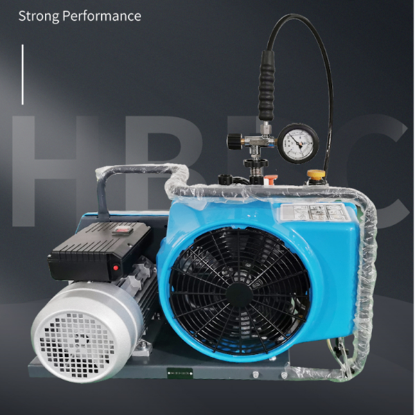 HBBC-100 225bar 3000psi 3.5cfm compresor de aire de respiración de gasolina portátil de submarinismo Imaxe destacada