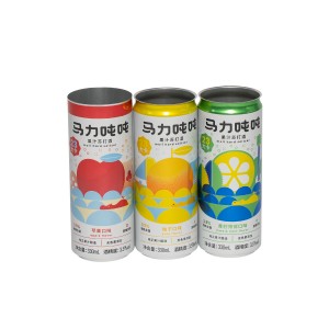 Factory made hot-sale Alum Can Package For Juice - Sleek can 330ml – Erjin
