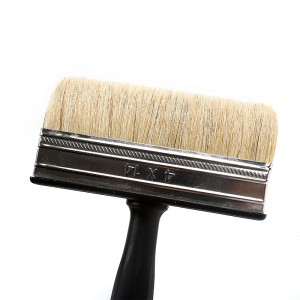 High Quality Replaceable Plastic Handle Fence Paint Brush