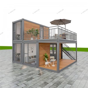 Theko ea mabenkele China Portable Living Container House Mobile Bar