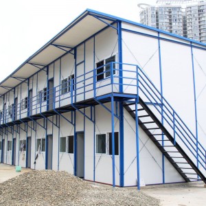 2022 ບໍລິສັດ E-Housing ລາຄາໂຮງງານກໍ່ສ້າງອາຄານ Prefabricated ເຮືອນສໍາລັບຫໍພັກແຮງງານທີ່ມີປະລິມານທີ່ດີ