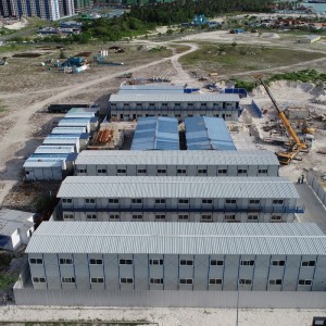 2022 E-Housing Company Fabrikspris Konstruktion Byggnad Prefabricerat hus Hem för arbetskraft Sovsal med bra kvantitet