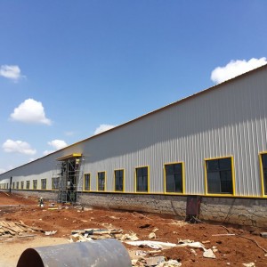 Niddereg Präisser Modern Prefabrizéiert High Rise Building Stolstruktur Workshop Warehouse Mat Hangar