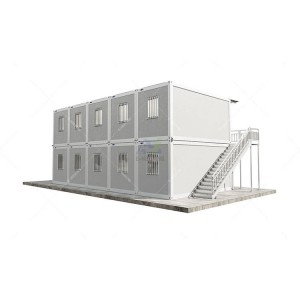නව අඩි 20 Eco Modular Cabin පහසුවෙන් ගොඩනගා ගත හැකි පෙර සැකසූ වෙන් කළ හැකි EPS සැන්ඩ්විච් පැනලයේ බහාලුම් නිවස විකිණීමට ඇත