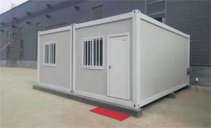 Për shitje, kabina portative të zyrës, prefab me çmim të lirë, strehon zyrën e kontejnerëve të transportit modular