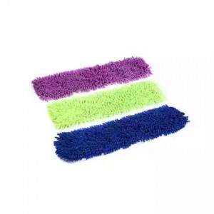 China Wholesale Cleaning Mop Suppliers –  Microfiber Household Flat Floor Cleaning Mop Pads Chenille Mop Head Refill – E-sun
