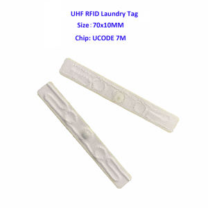 Pralka Tkanina lniana Tekstylna zmywalna etykieta do prania UHF RFID