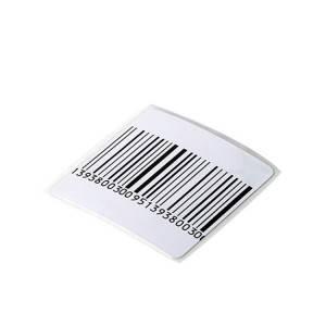 EAS Anti-Theft 4040 mm RF Soft Label Supermarket-5050 Label