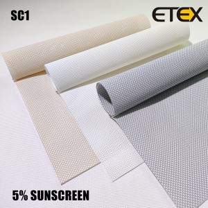 5%,3%,1% Sunscreen Fabric
