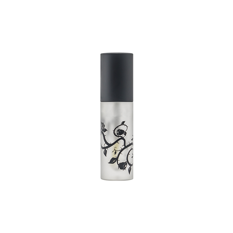 3 ml Cylindrical Lipgloss Tube Mini Cute Frost Lip Gloss Posoda z mat pokrovčkom majhna konica čopiča Aplikator