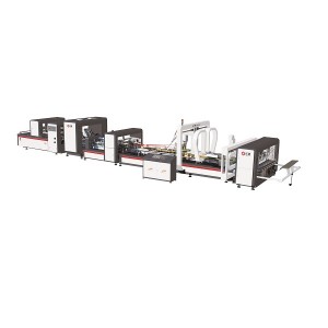 Автоматско лепило и шивач за папки за брановидна кутија (JHXDX-2600B2-2)