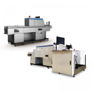 FS-GECKO-200 Dûbele side Printing Tag / Cards Inspection Machine